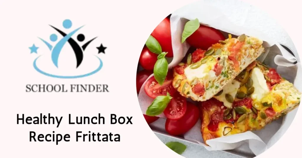 Healthy Lunch Box Recipe Frittata