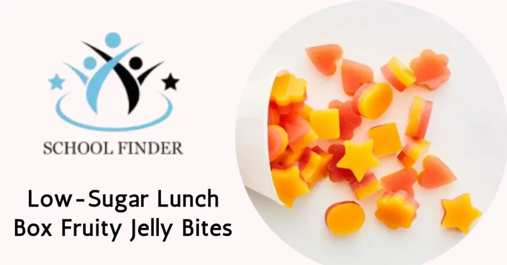 Low-Sugar Lunch Box Fruity Jelly Bites