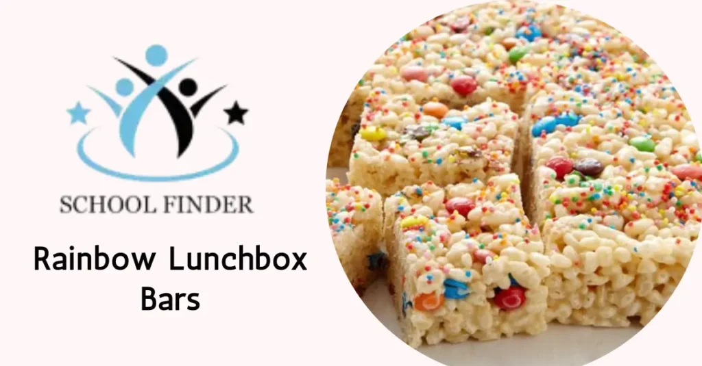 Rainbow Lunchbox Bars