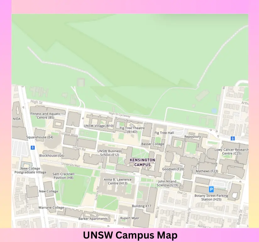 UNSW Campus Map