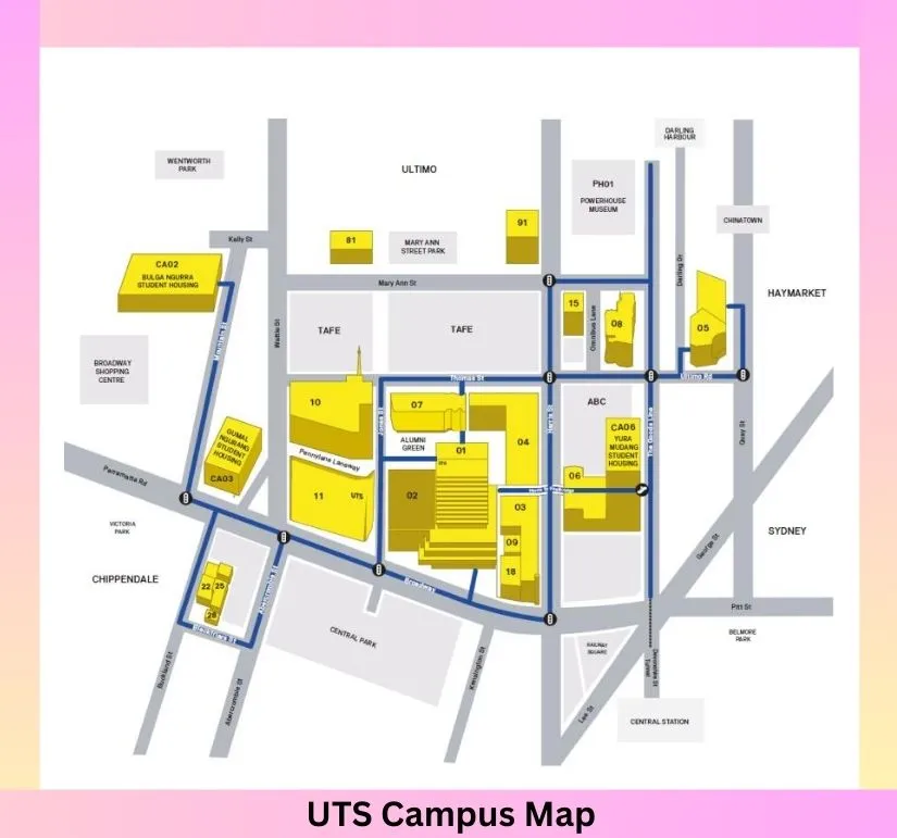 UTS Campus Map