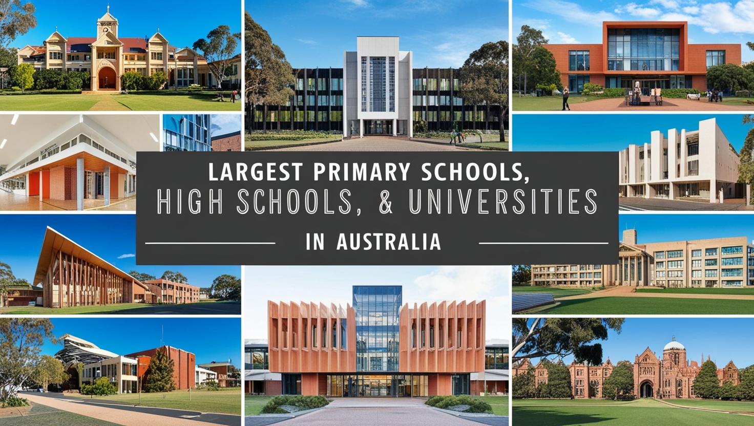 Biggest Schools in Australia