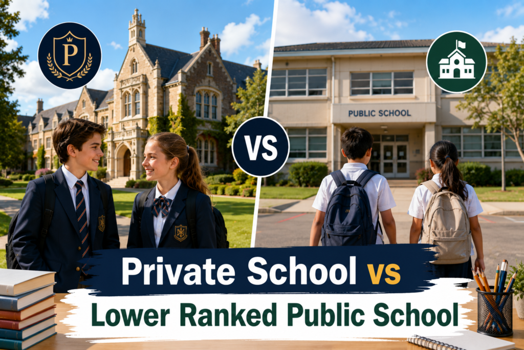 Private School vs Lower Ranked Public School Pros and Cons