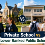 Private School vs Lower Ranked Public School