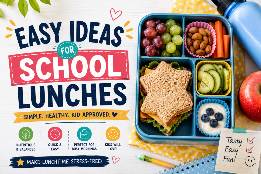 Top 30 Easy Ideas For School Lunches